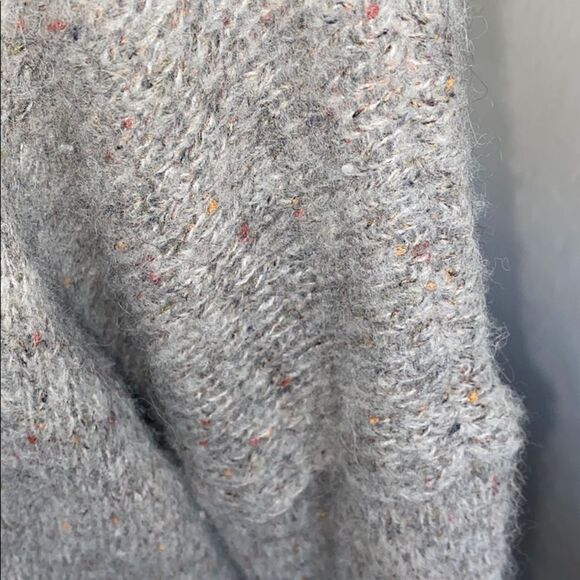 Aritzia Babaton Gray Alpaca Wool Blend Pullover Sweater Modern Boho - Picture 5 of 13